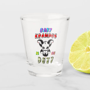 Vaso De Chupito El Bebé Krampus Está De Servicio