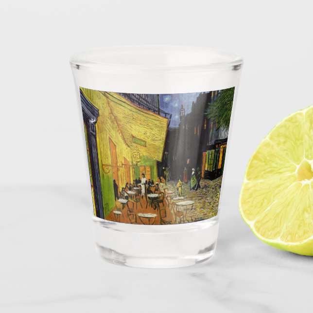 Vaso De Chupito El café nocturno de Van Gogh (Anverso)