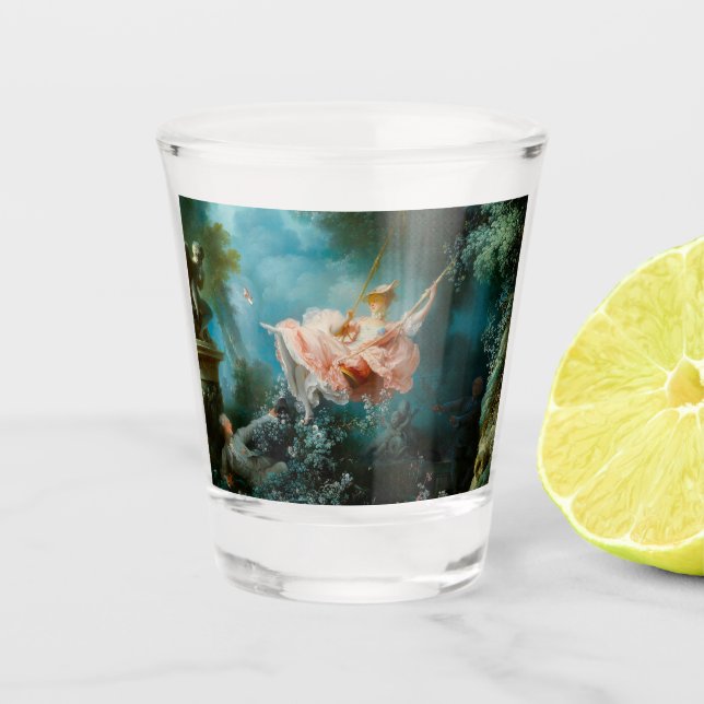 Vaso De Chupito El Columpio Fragonard (Anverso)
