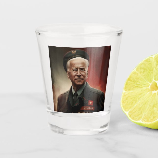 Vaso De Chupito El dictador Joe Biden (Anverso)