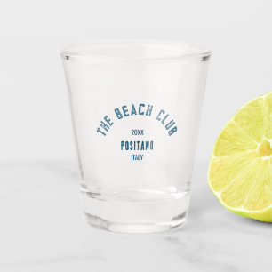 Vaso De Chupito El Escudo Beach Club Blue