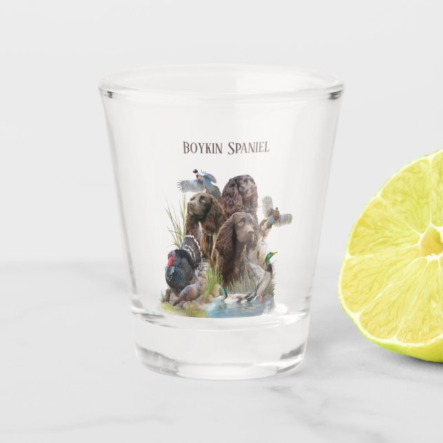 Vaso De Chupito El español Boykin (Anverso)