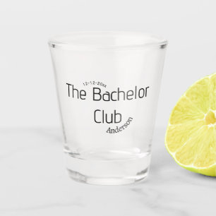 Vaso De Chupito el nombre del club de soltero año elegante curvy d