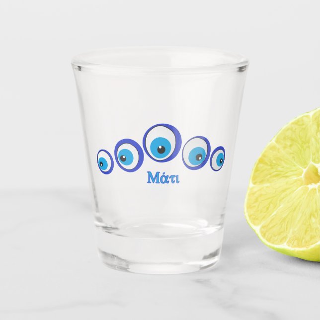 Vaso De Chupito El ojo malvado (Anverso)