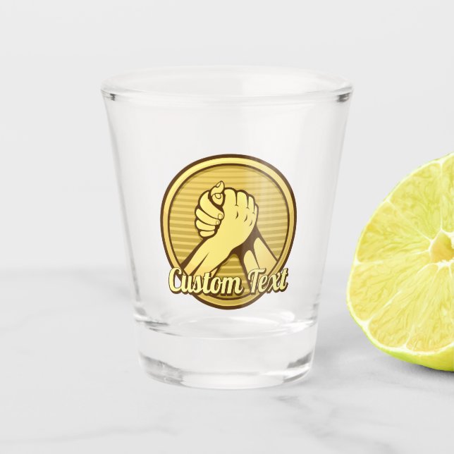 Vaso De Chupito El oro de la lucha armada (Anverso)