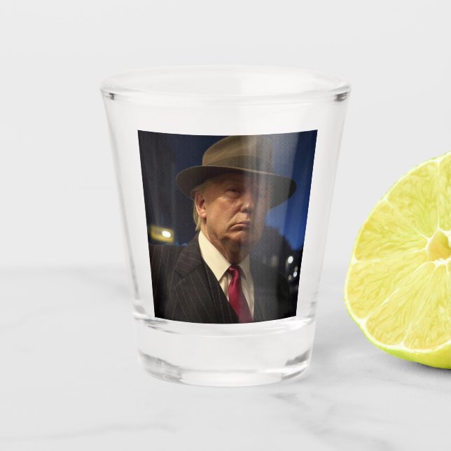 Vaso De Chupito El padrino de América Don J. Trump (Anverso)