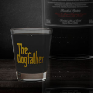 Vaso De Chupito El Padrino del Perro - Regalo del Día del Padre pa