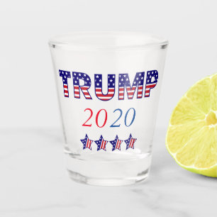 Vaso De Chupito El patriota Trump de Estados Unidos 2020