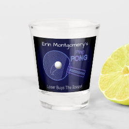 Vaso De Chupito ¡El Perdedor Compra El Booze! Ping Pong Fun Beer