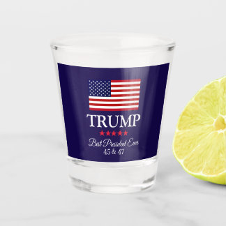 VASO DE CHUPITO EL PRESIDENTE DONALD TRUMP MEJOR PRESIDENTE DE LA