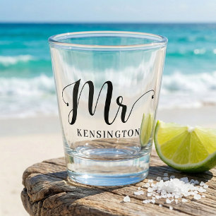 Vaso De Chupito El regalo personalizado para el Sr recién casado