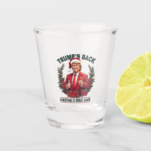 Vaso De Chupito El regreso de Trump La Navidad es genial de nuevo