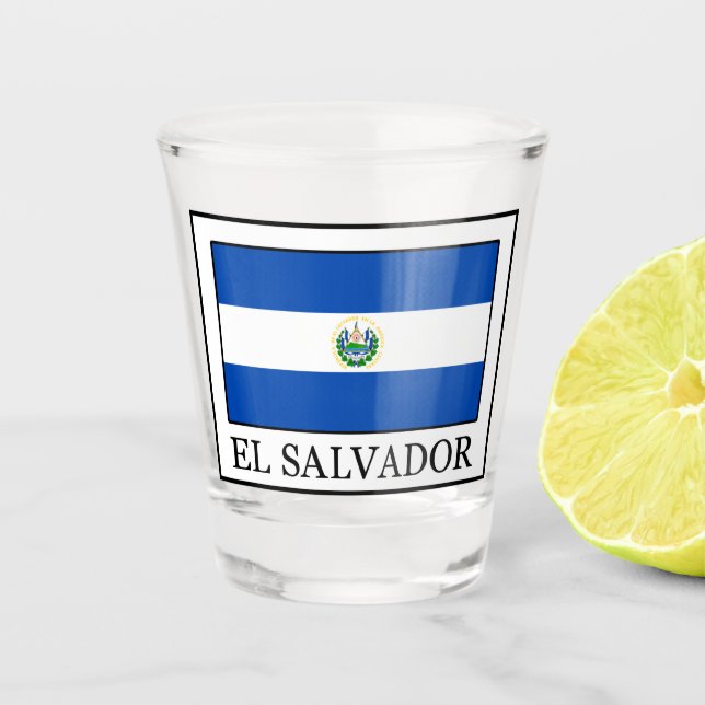 Vaso De Chupito El Salvador (Anverso)