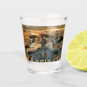 Vaso De Chupito El Vaticano de la Plaza San Pedro
