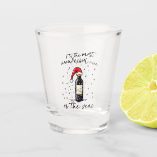 Vaso De Chupito El Vino Más Maravilloso Del Año