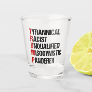 Vaso De Chupito Elecciones políticas divertidas contra Trump