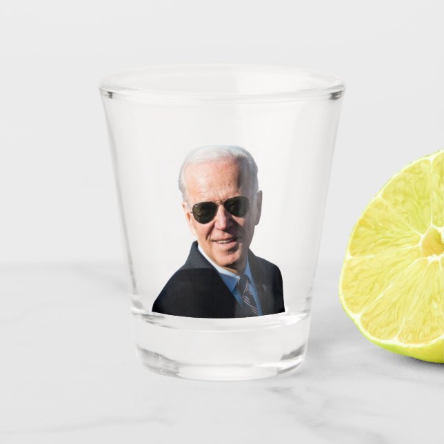 Vaso De Chupito Elecciones presidenciales 2020 de Joe Biden Sungla (Anverso)