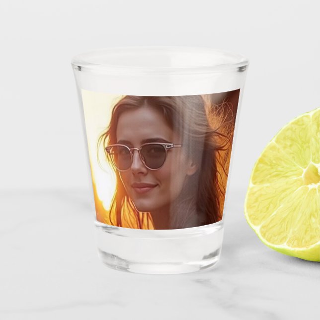 Vaso De Chupito Elegancia de la Hora de Oro (Anverso)