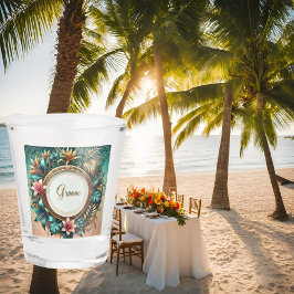 Vaso De Chupito Elegancia tropical impresa