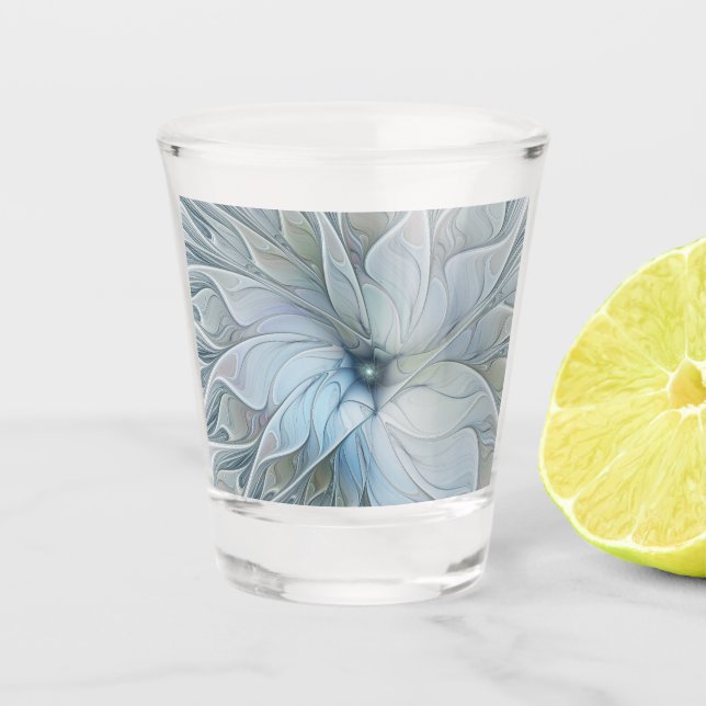 Vaso De Chupito Elegant Beauty Modern Abstract Fractal Art Flower (Anverso)