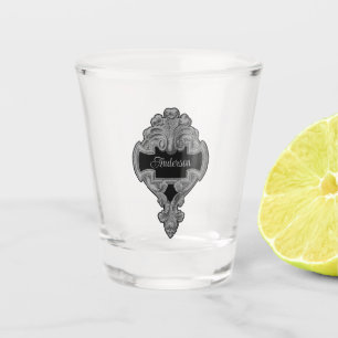 Vaso De Chupito Elegante, Ornamentado Personalizado Victoriano Ant