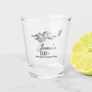 Vaso De Chupito Elegante Personalizado de la Fiesta de Cumpleaños