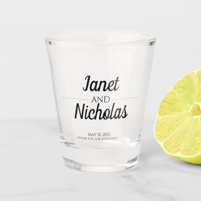 VASO DE CHUPITO ELEGANTES PARA NOSOTROS (Anverso)