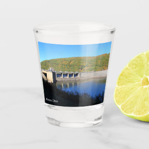 Vaso De Chupito Embalse de la represa de Kinzua