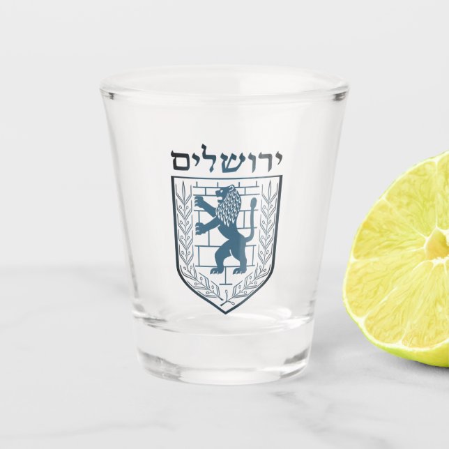 Vaso De Chupito Emblema de Jerusalén (Anverso)