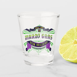 Vaso De Chupito Emblema de Mardi Gras 1837