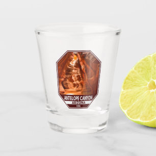 Vaso De Chupito Emblema de viajes Antelope Canyon Arizona