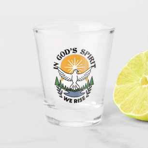 Vaso De Chupito En el espíritu de Dios que levantamos - Fe y liber