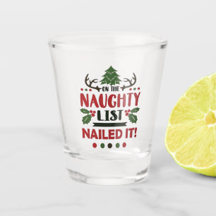 Vaso De Chupito En La Lista Traviesa Lo Clavé Humor Divertido De N