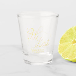 Vaso De Chupito En la última Boda de Oro Favorecer regalo personal