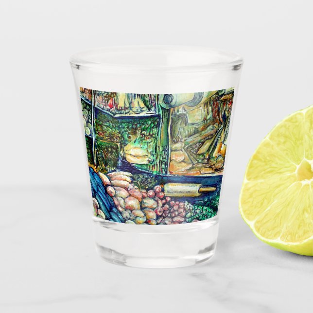 Vaso De Chupito Enceladus (Anverso)