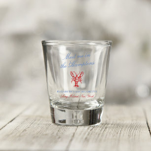 Vaso De Chupito Encuéntrame en la soltera Hamptons