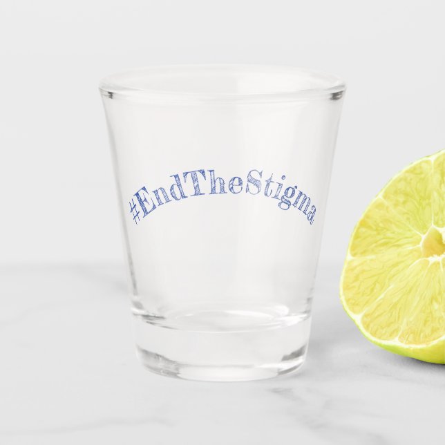 Vaso De Chupito #EndTheStigma Korman produce canal de YouTube (Anverso)