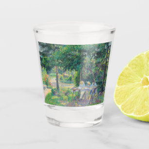 Vaso De Chupito Enfants attabés dans le jardin Camille Pissarro