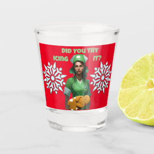 Vaso De Chupito Enfermera divertida que la hace Thunder_Cove