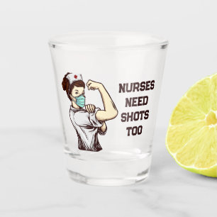 Vaso De Chupito Enfermeras