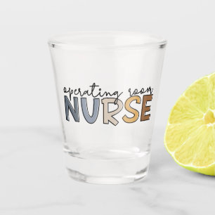 Vaso De Chupito Enfermero o Apreciación de enfermera en sala de op