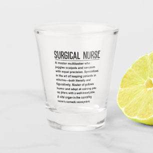 Vaso De Chupito Enfermero quirúrgico