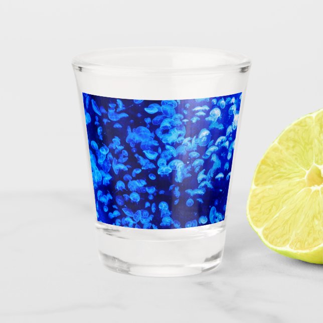 Vaso De Chupito Enjambre de medusas (Anverso)