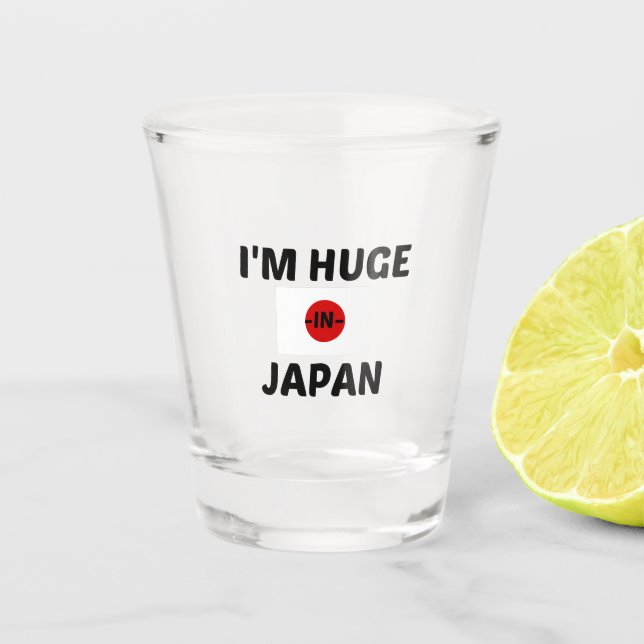 VASO DE CHUPITO ENORME EN JAPÓN (Anverso)