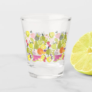 Vaso De Chupito Ensalada de frutas; colchón de frutas de verano