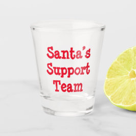 Vaso De Chupito Equipo de Apoyo de Santa