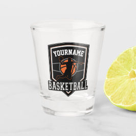 Vaso De Chupito Equipo de Mate de Fuego de Jugador de Baloncesto P