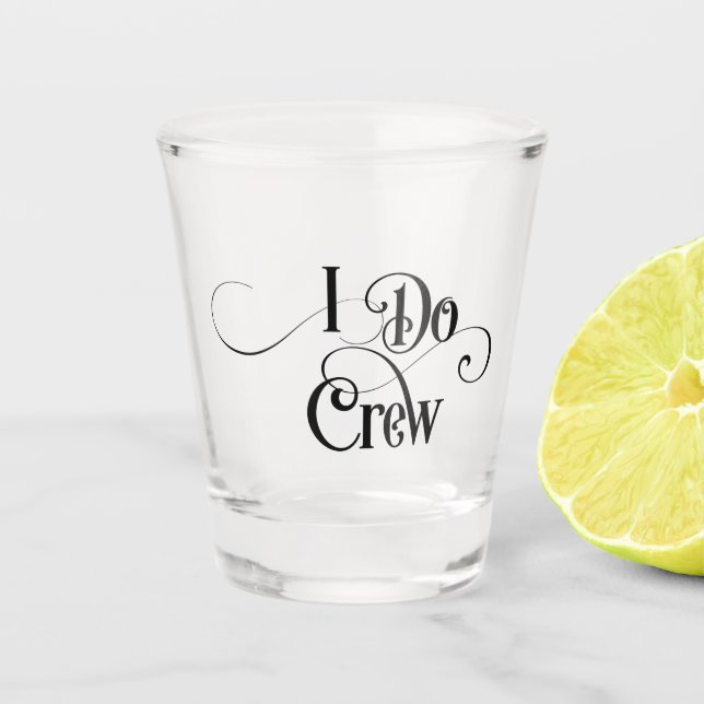 Vaso De Chupito Equipo de Nos Casamos (Anverso)