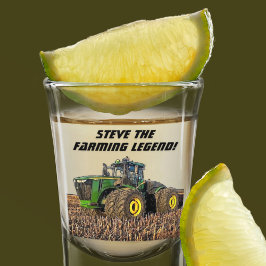 Vaso De Chupito Equipo de Tractor de Leyenda Agrícola Personalizad