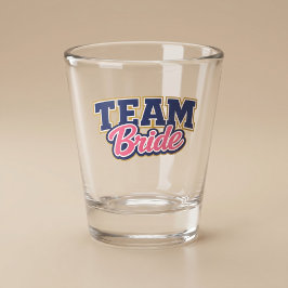 Vaso De Chupito Equipo Novia Fiesta de Boda Audaz